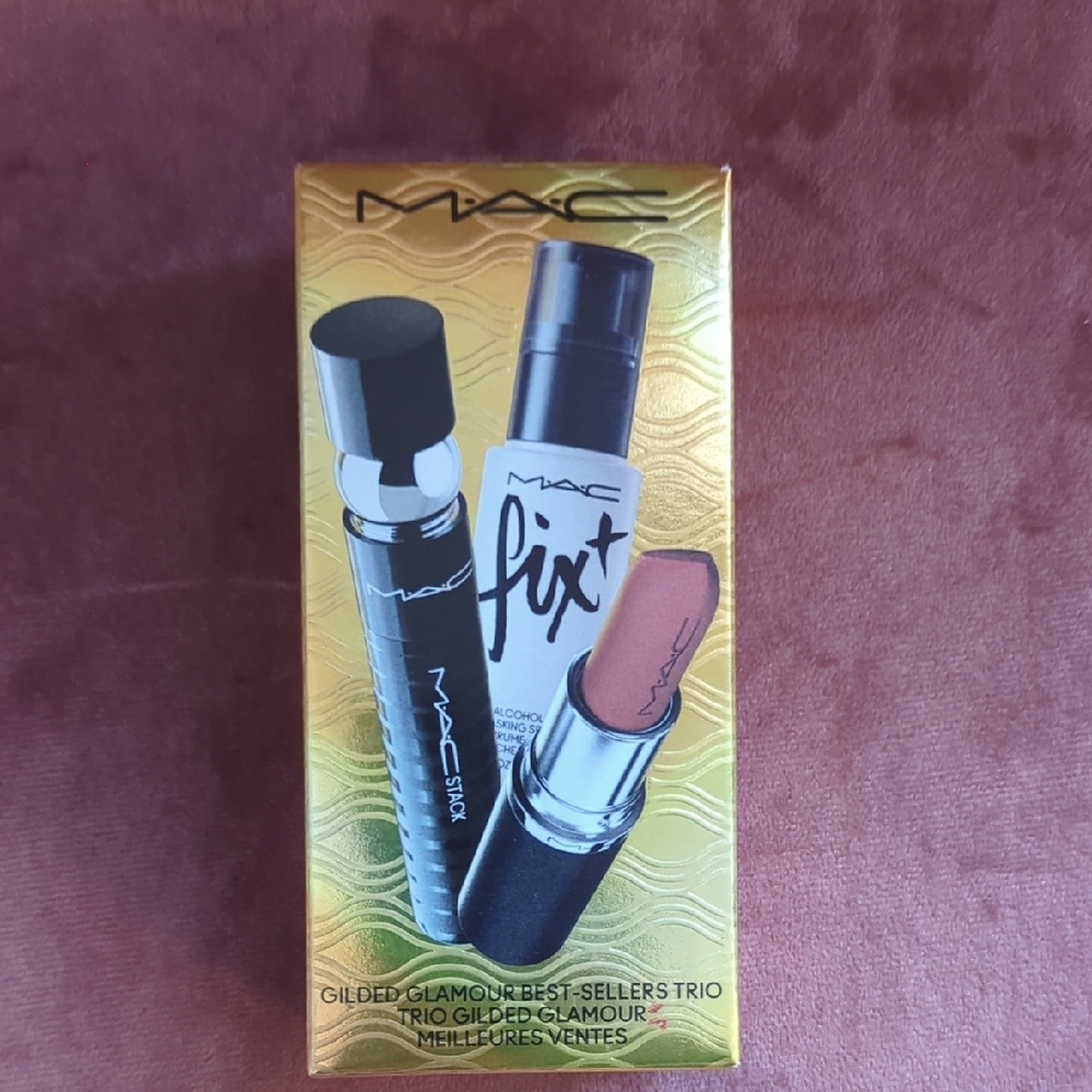 MAC Cosmetics Gilded Glamour Best-Sellers Trio NIB